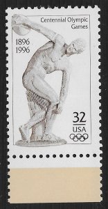 US #3087 32c Olympic Games - Myron's Discobolus ~ MNH