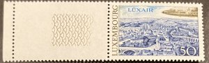 Luxembourg SG#828 Scott#473 LuxAir MNH w/selvage
