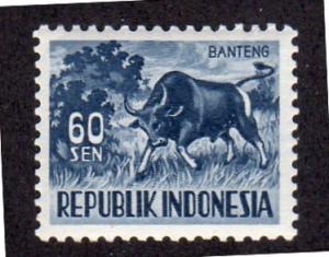 Indonesia 453 - Mint-NH - Banteng (Cattle) (cv $0.40)