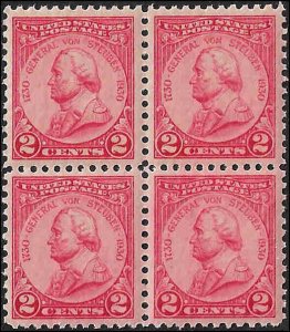 689 Mint,OG,NH... Block of 4... SCV $3.00... VF/XF