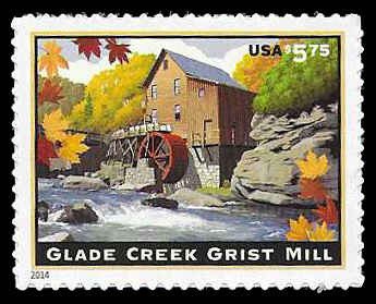 PCBstamps  US #4927 $5.75 Glade Creek Grist Mill, MNH, (6)