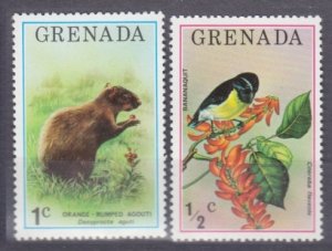 1976 Grenada 725-726 Fauna and flora