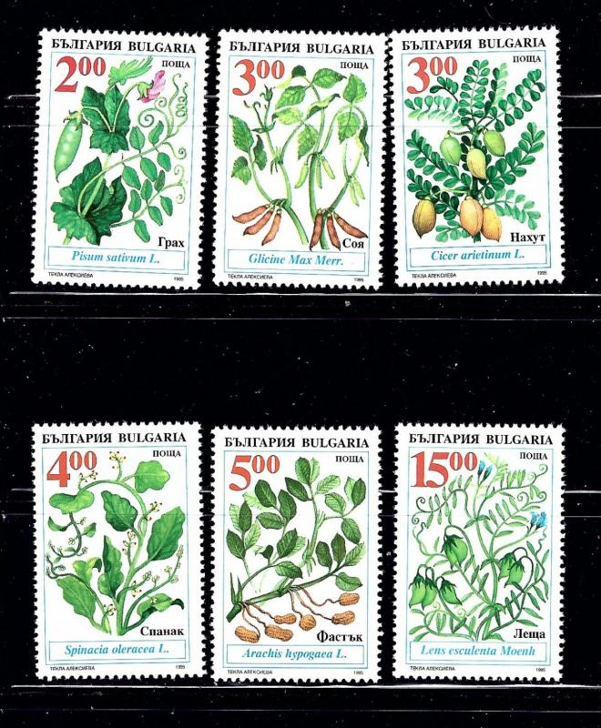 Bulgaria 3874-79 MNH 1995 Legumes