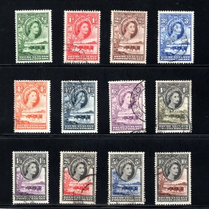 Bechuanaland Protectorate, SC 154-165, F/VF, Used,  CV $78.10  ...0550055