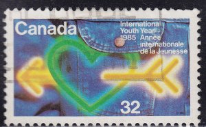 Canada 1045 USED 1985 UN International Youth Year 32