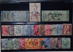 Mixed British Colony Stamps and Revenue 20916-