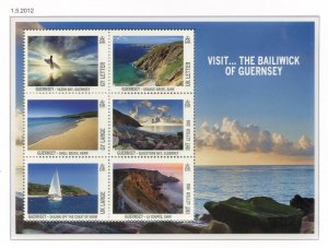 Guernsey 2012 Visit Mini Sheet SGMS1420 Unmounted Mint