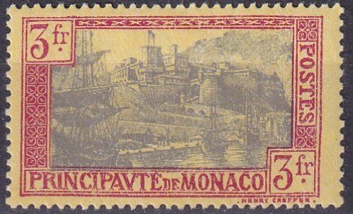 Monaco #90 F-VF Unused CV $22.50 (Z4329)