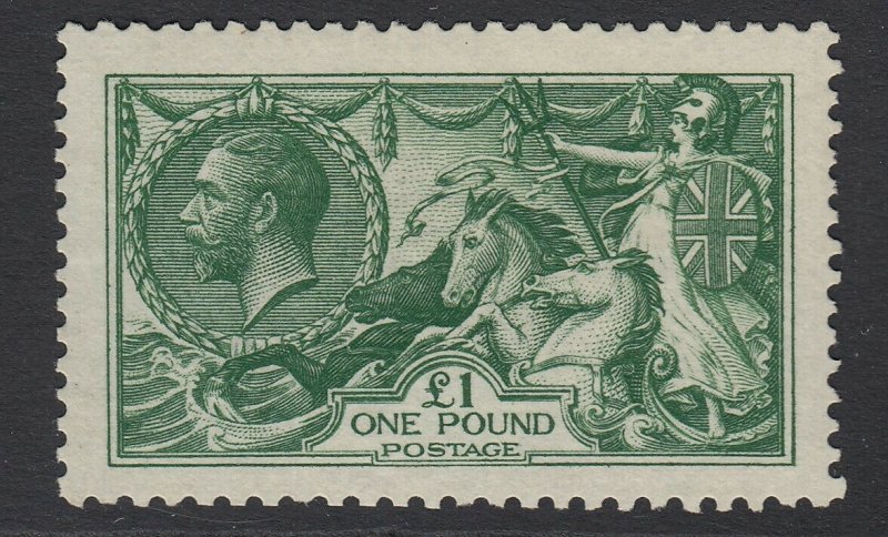 SG 403 deep green spec N72(2). A very fine lightly mounted mint example