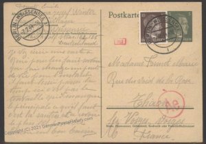 Germany 1944  France Gemeinschaftslager Zivillager Berlin Weissensee Work 102192