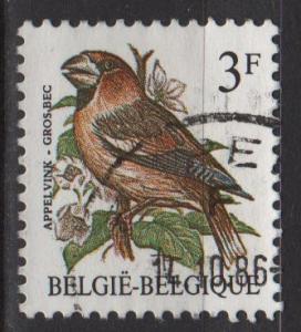 Belgium 1985 - Scott 1219 used - 3 Fr, birds, Gros Bec