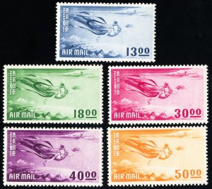 Burma Stamps # C4-9 MLH+MNH VF