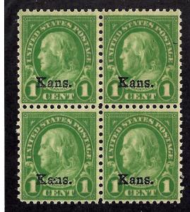 658 Mint,OG,NH... Block of 4... SCV $20.00