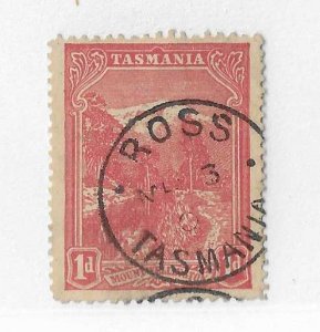 Tasmania Sc #95  1p  used with better CDS VF