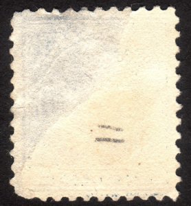 1917, US 20c, Franklin, Used, thin, Sc 515