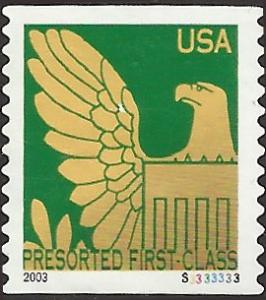 P.N.C. S3333333 # 3796 USED EAGLE