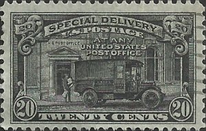 # E19 USED POST OFFICE TRUCK