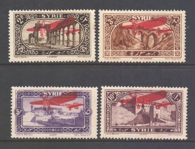 Middle East Scott C30/C33 - SG192/195, 1926 Airmail Set MH*