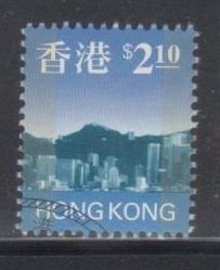 Hong Kong 1997 Skyline Definitive Scott 772 $2.1 Single Stamp Fine Used