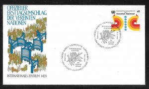 UN Vienna 11 Peace Keeping Headquarters Cachet FDC First Day Cover