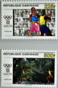 Gabon 1996 MNH Stamps Scott 831-832 Sport Olympic Games Boxing