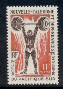 New Caledonia 1971 South Pacific Games Papeete 11f Weightlifting MUH