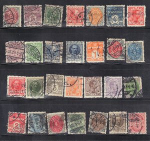DENMARK USED STAMP LOT #2