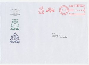 Meter cover Netherlands 1997 Dog - Bulldog 