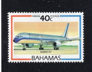 Bahamas 1987 40c Airmail, Scott C6 MNH, value = $4.50