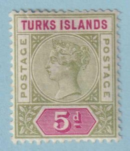 TURKS ISLANDS 57  MINT HINGED OG * NO FAULTS EXTRA FINE! - VPH