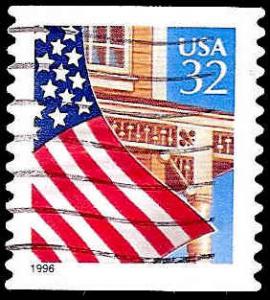 # 3133 USED FLAG OVER PORCH