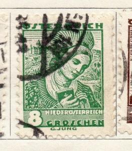 Austria 1934-36 Early Issue Fine Used 8g. 092936