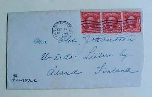 FINLAND ALAND FROM 1906 SAN FRANCISCO USA EARLY IS SCARCE