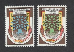 GUINEA SC# 194-5 VF MNH 1960