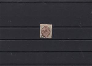 danish west indies 1873 cat £180 used  stamp ref r9681