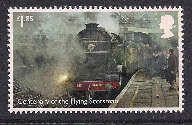 GB 2023 QE2 £1.85 Flying Scotsman 60103 picture stamp Umm SG 4789 ( F145 )