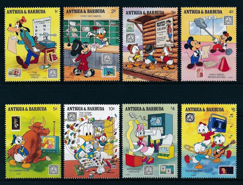 [22126] Antigua & Barbuda 1989 Disney Characters at Philatelie Society MNH