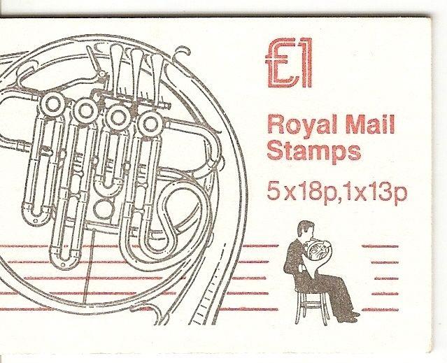 GB 1986 £1 FH6 Folded Booklet c£5