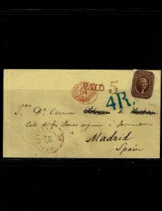 Scott #30A VF on cover. Ex Klein