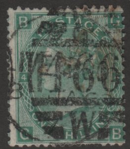 54 SG115 1 shilling G-B