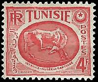 TUNISIA   #217 MH (1)