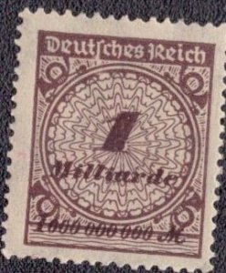 Germany 294 1923 MNG