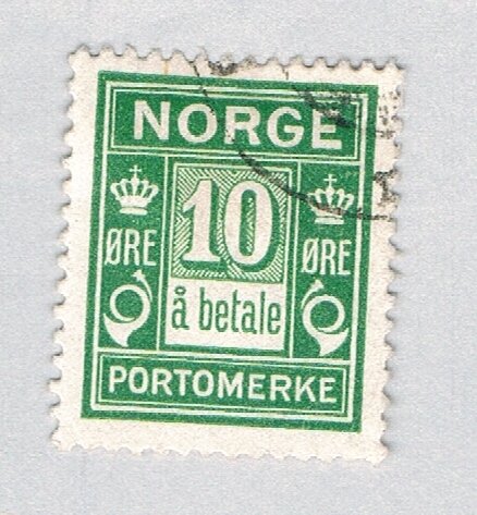 Norway J8 Used Postage Due 1922 (BP70508)