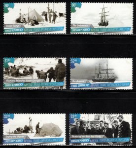 ROSS DEPENDENCY 2015 Expedition Centenary; Scott L139-44, L141a, L144a; MNH