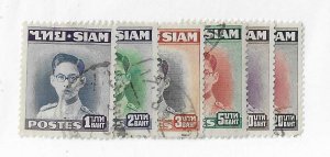 Thailand Sc #268-273  used VF