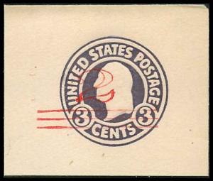 U447 Mint Full Corner Cut Square 49 x 41