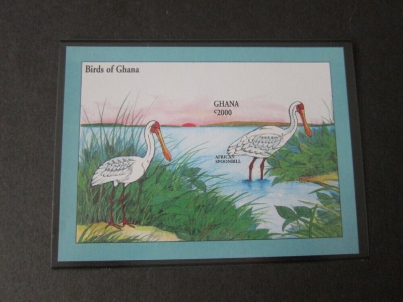 Ghana 1994 Sc 1689-90 Imperf. Bird set MNH