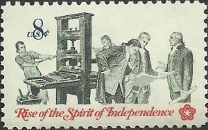 # 1476 Mint Never Hinged ( MNH ) PRINTER AND PATRIOTS