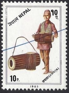 NEPAL - SC #412 - USED - 1983 - Item NEPAL163