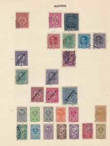 austria stamps page ref 17104